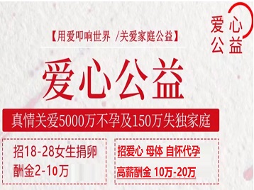 渭南市捐卵助孕生子 爱心志愿者招募